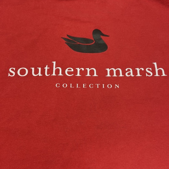 Southern Marsh Collection Long Sleeve Shirt. Red. X-Large. - Picture 3 of 8
